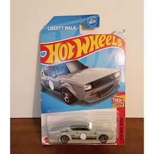 Hot Wheels Nissan Skyline 2000GT-R LBWK Liberty Walk Grey Then and Now 191/250